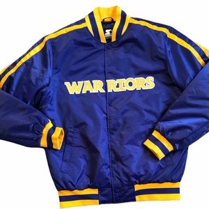 Golden State Warrior Bomber Men’s Medium Jacket